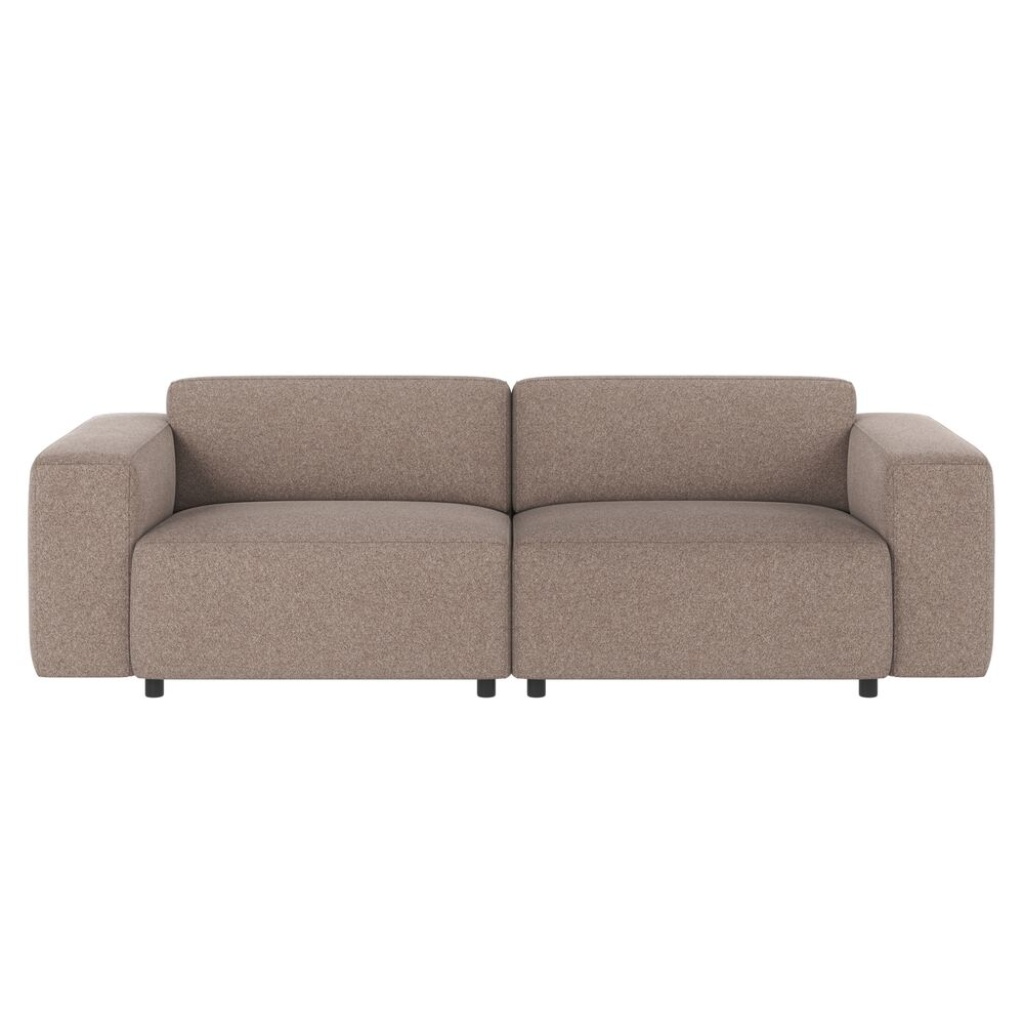 Willard soffa 3-sits beige tyg Brenda