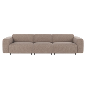 Willard soffa 4-sits beige tyg Brenda