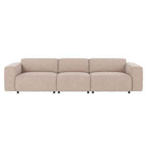 Willard soffa 4-sits ljusbeige tyg Alice