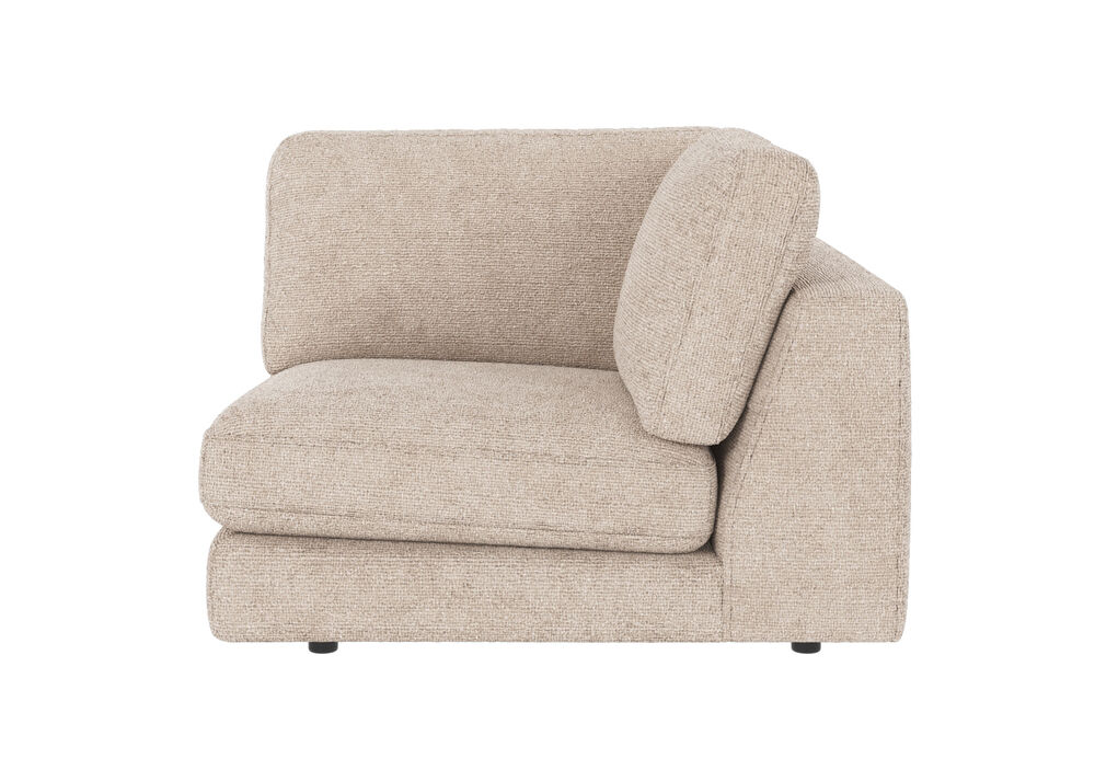 Duncan 1-sits Hörn/fåtölj ljusgrått Robin