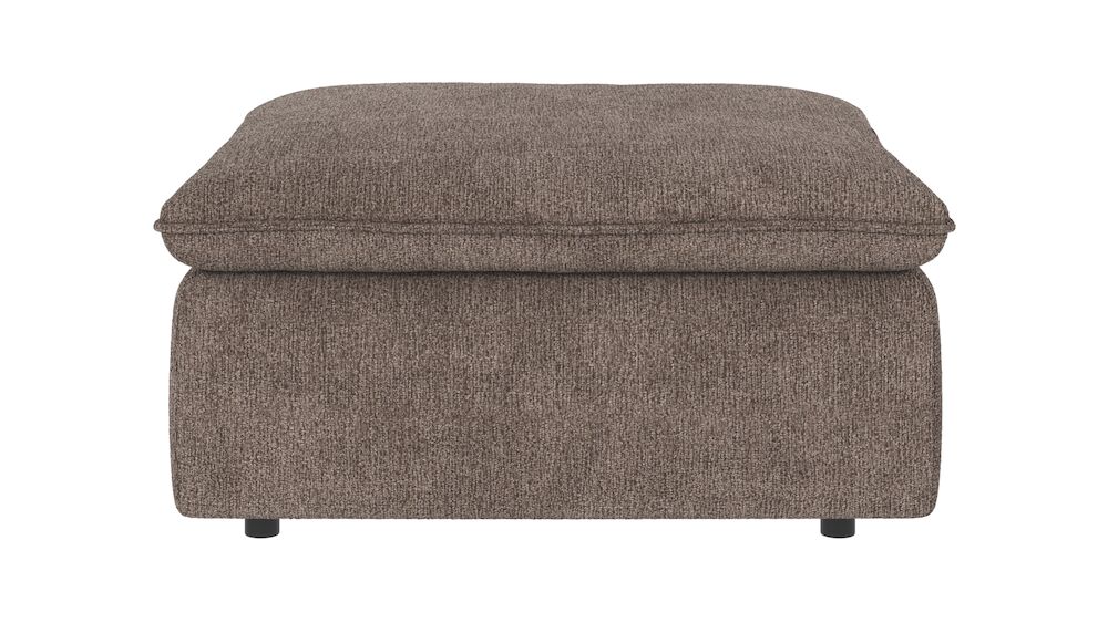 Rawlins fotpall mörkbeige tyg Greg 7
