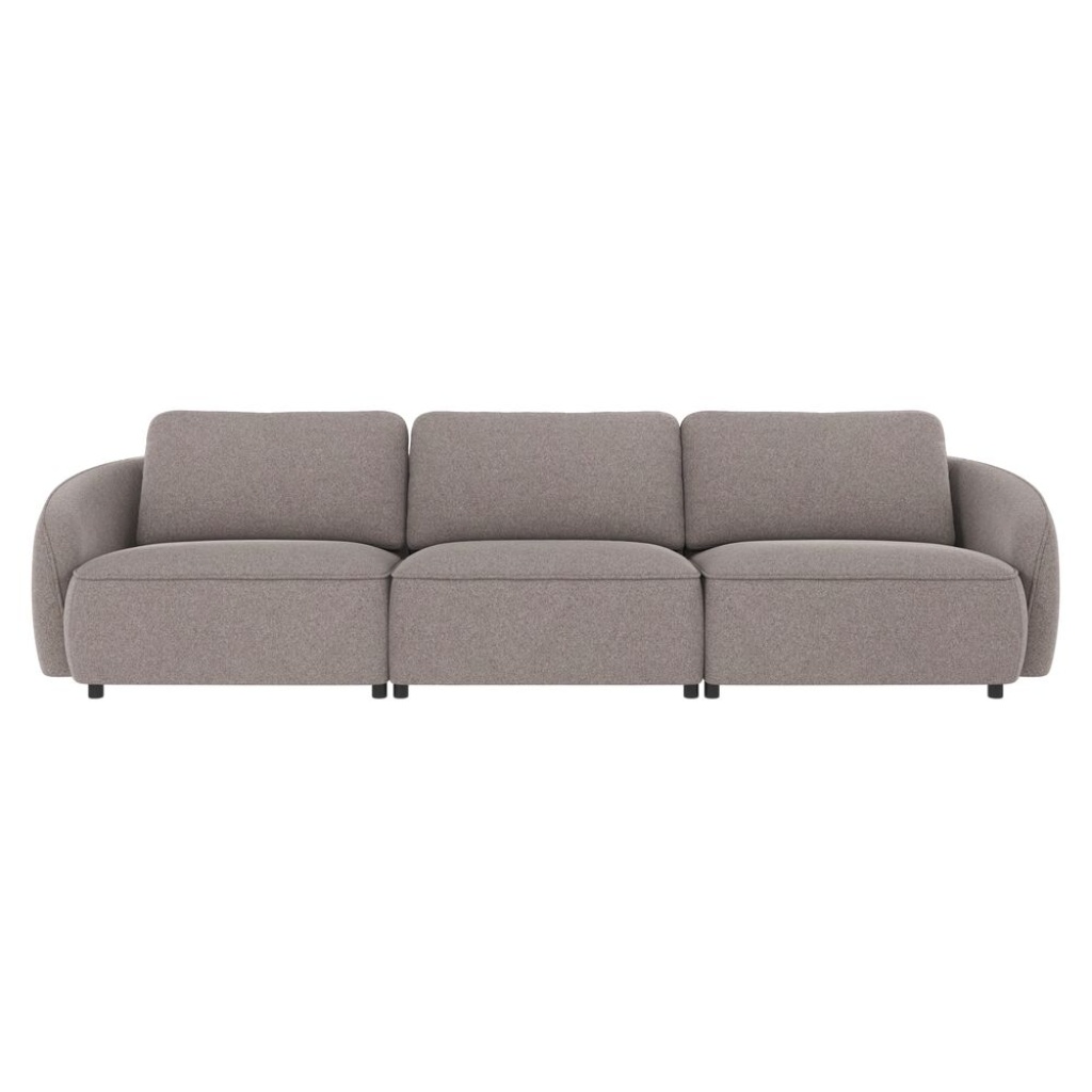 Norris soffa 4-sits grå-beige tyg Brenda #7
