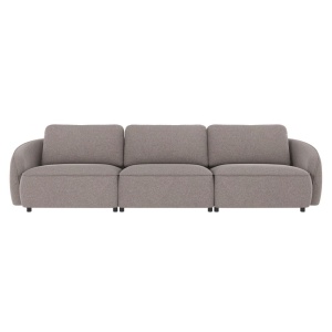 Norris soffa 4-sits grå-beige tyg Brenda #7