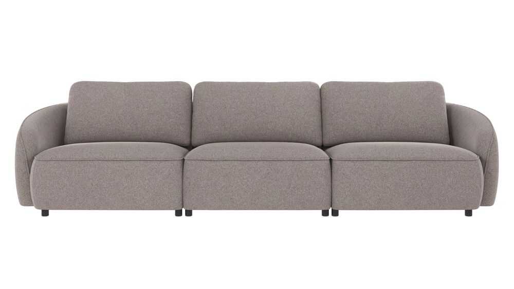 Norris soffa 4-sits grå-beige tyg Brenda #7