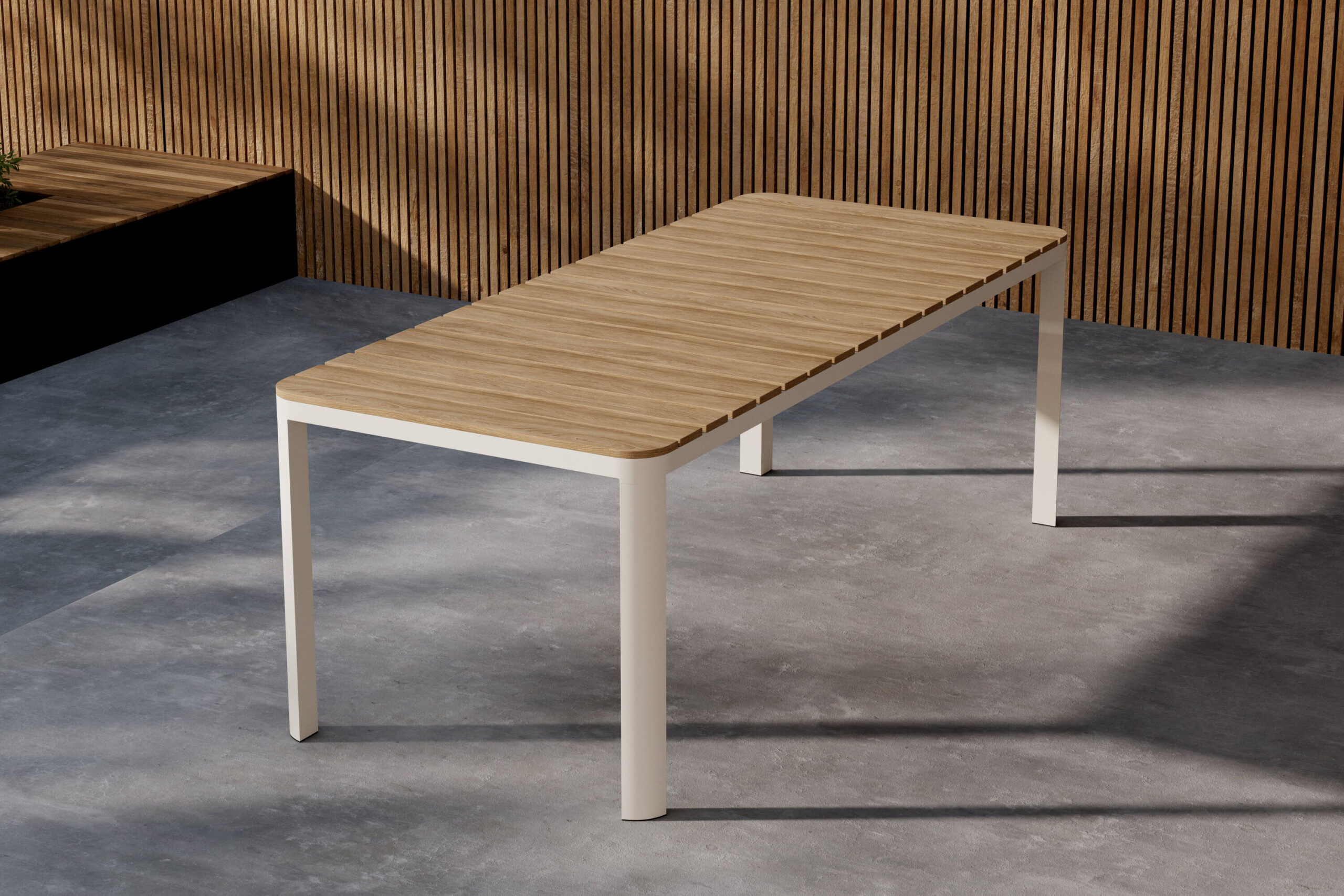 Etna Dining Table - Beige / Woodlook