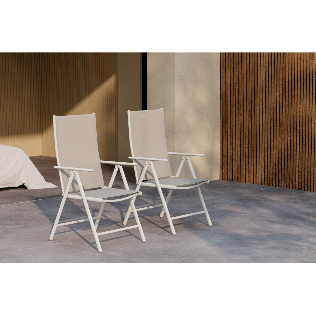 Break Diningchair 2-Pack - Beige / Beige