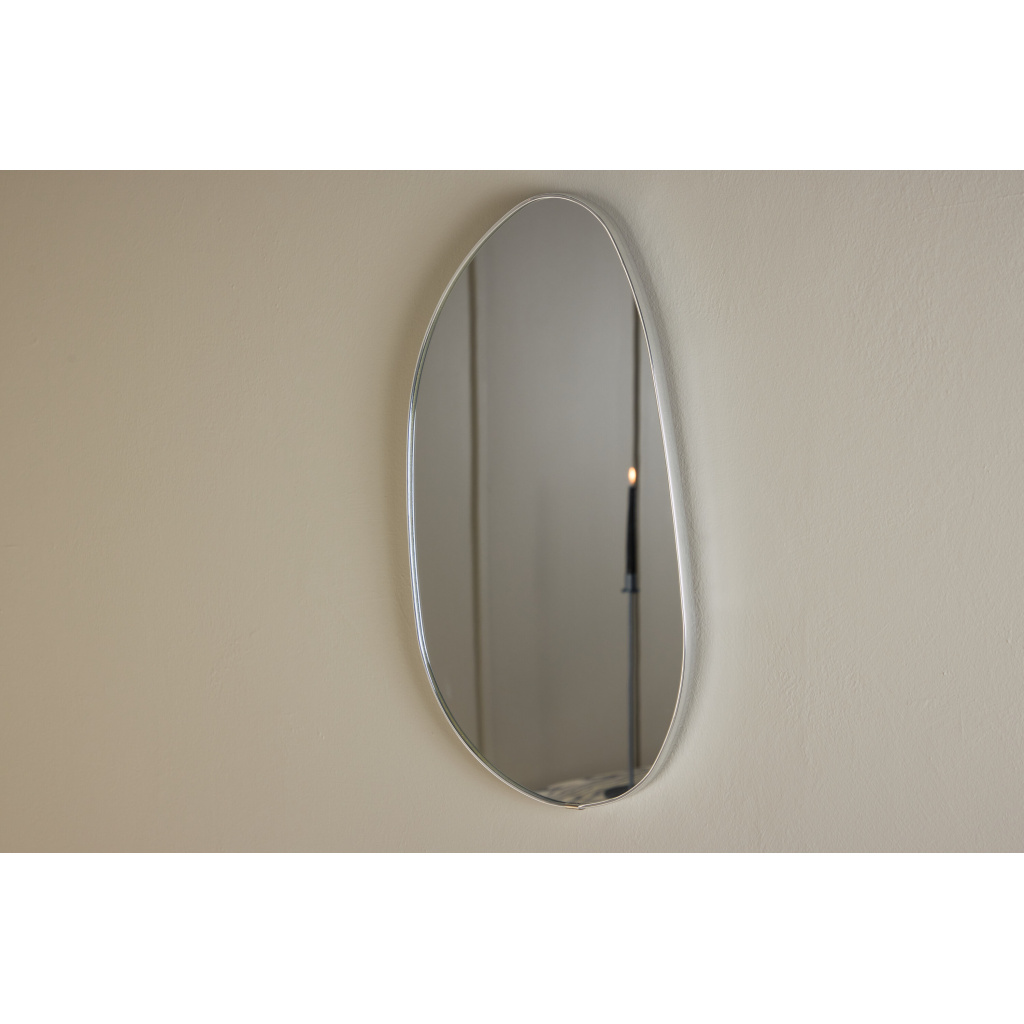 Borgholm Mirror 55x30 - Silver Aluminium Frame / Clear Glass