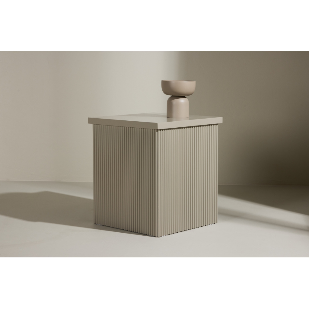 Lenox Side Table 40x40x45 cm - Beige