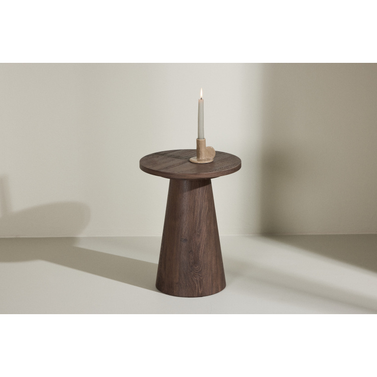 Lanzo Side Table φ35x45 cm - Mocca