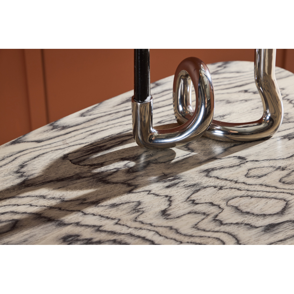 Grönvik Sofa Table 70*45*40 cm - Grå print