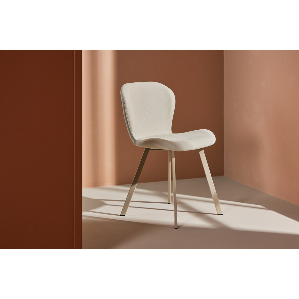 Lilja Dining Chair - Beige / Beige Fabric