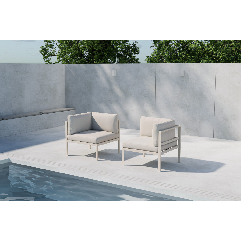 Copacabana Sofa Module Corner - Beige / Beige