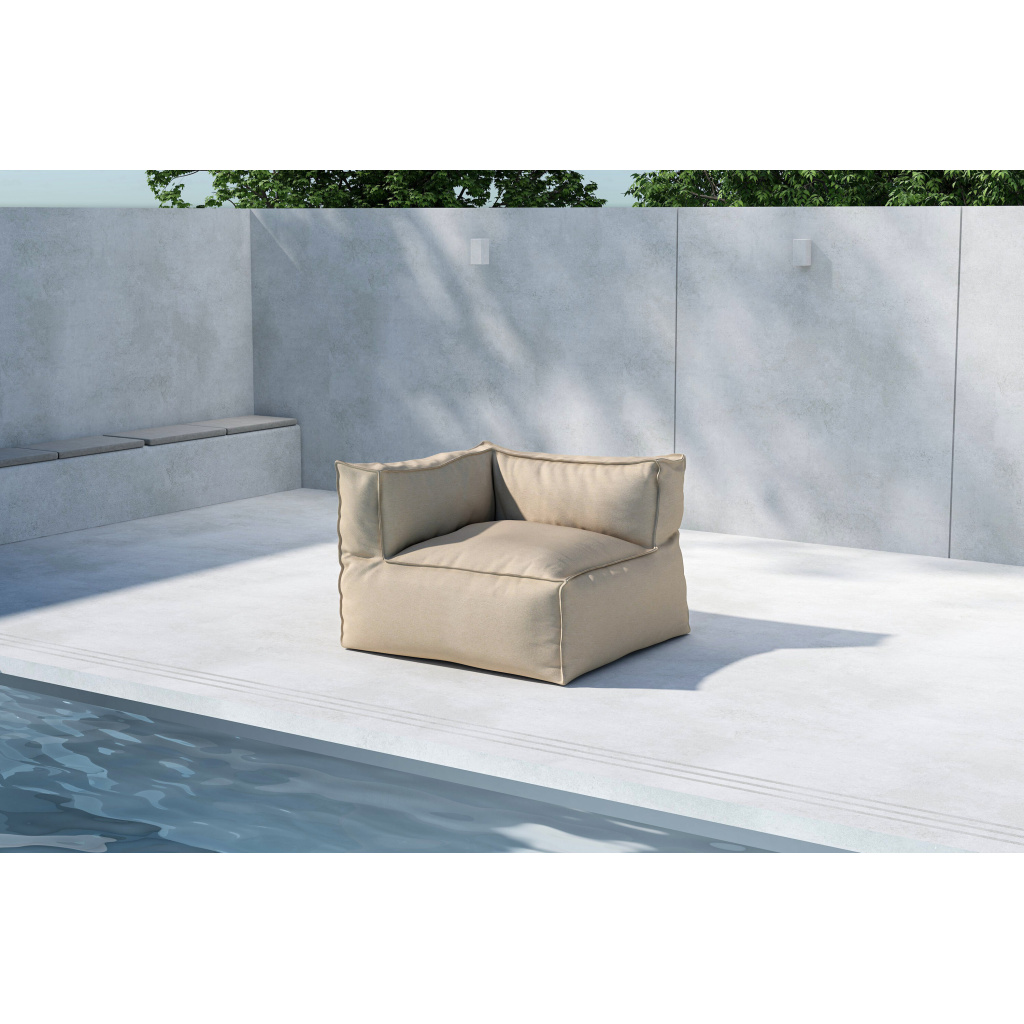 Rambo Lounge Sofa Corner - Beige /
