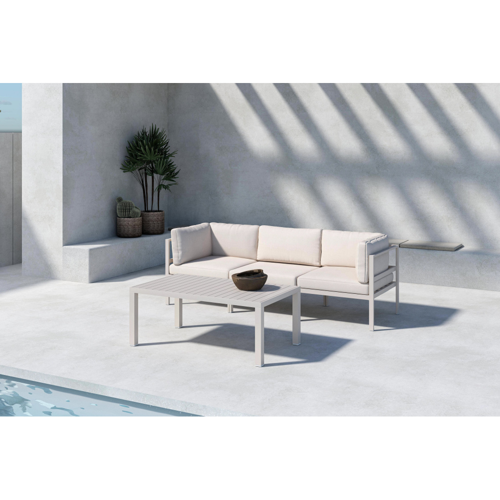 Copacabana Sofa Module 2 + 1 with table - Beige / Beige