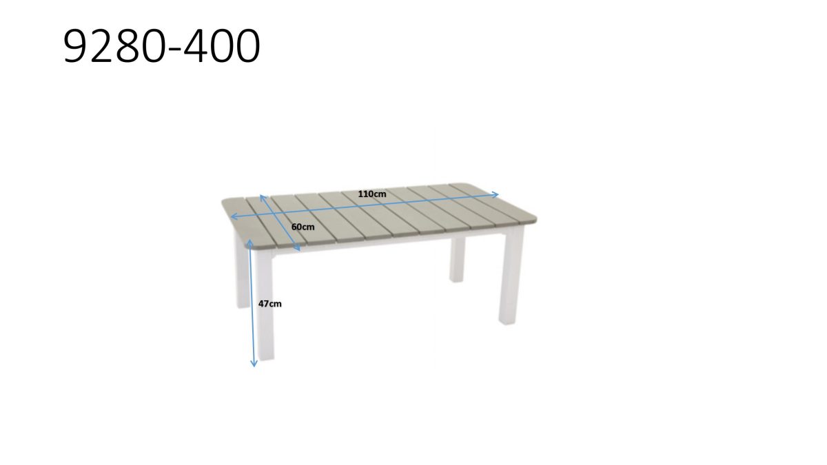 Parma Soffbord 110 x 60 Grå - Bild 7