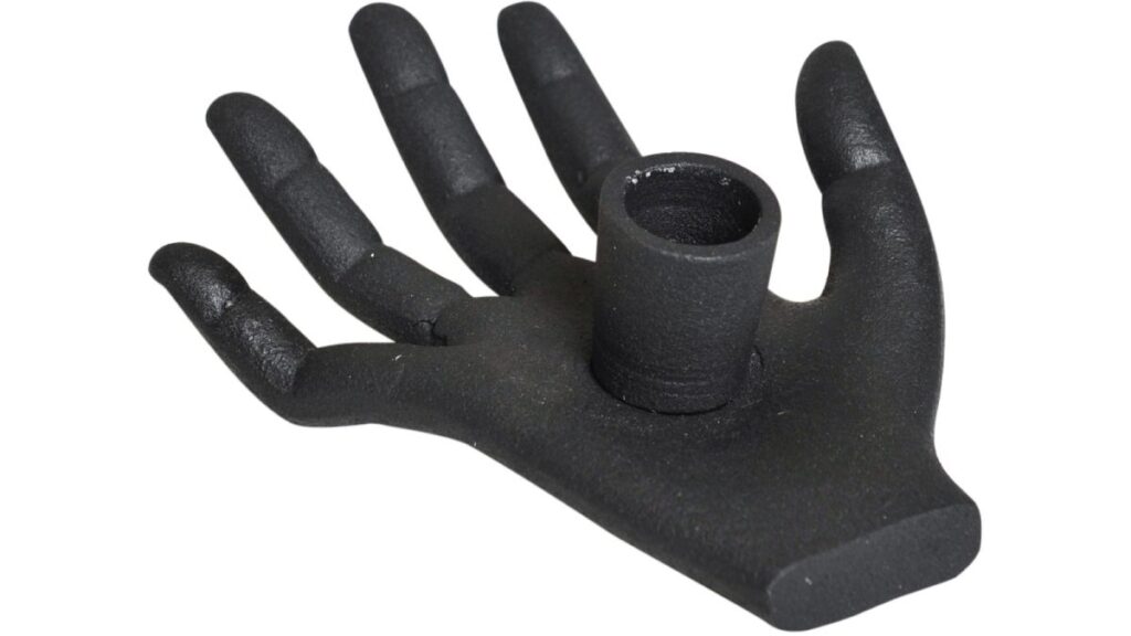 BASILIO ljusstake svart hand