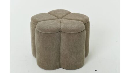 Bellis med Förvaring Ø60 cm – Beige – Dina Möbler
