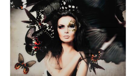 BILDE Black Magic 132X90 – Dina Möbler