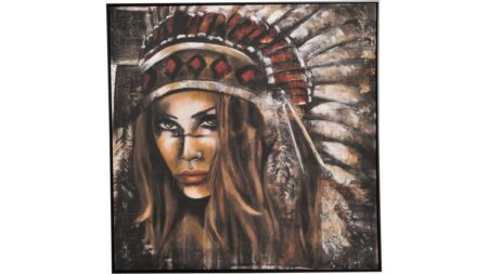 BILDE Tiva 100×100, canvas print – Dina Möbler