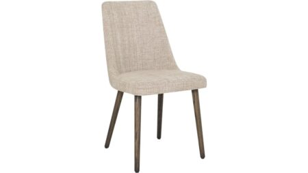 CHACHA Matstol i beige tyg – Dina Möbler