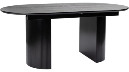 Chiba 180 cm Butterfly – Svart Ek – Dina Möbler