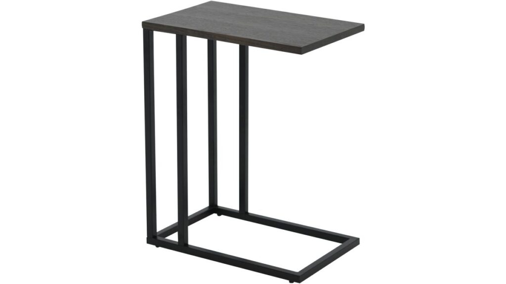DUETT Sidobord,30x47 ,brunlackad ekfaner