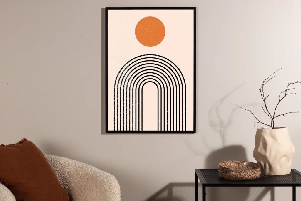 Tempel Posters Beige