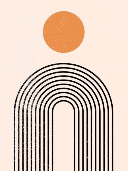 Tempel Posters Beige