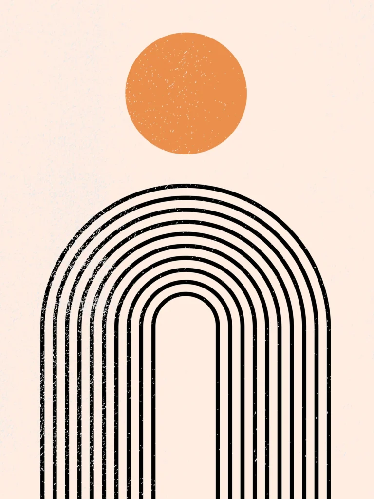 Tempel Posters Beige
