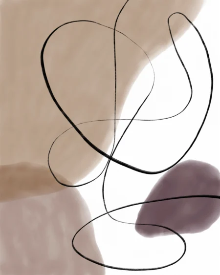 Lines Posters Beige