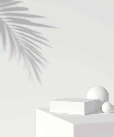 White Box Posters Beige