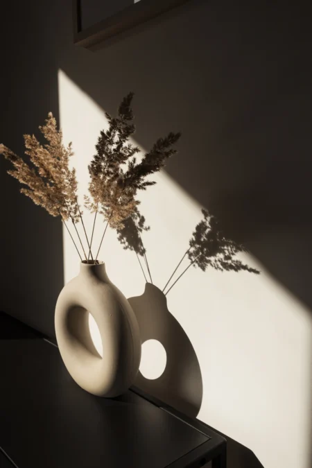 Vase Posters Beige