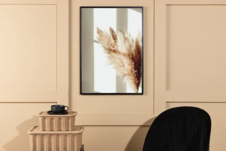 Pampas Posters Beige