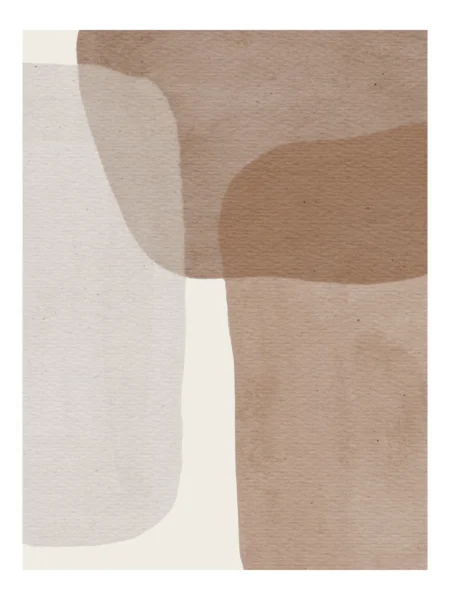 Squares Posters Beige
