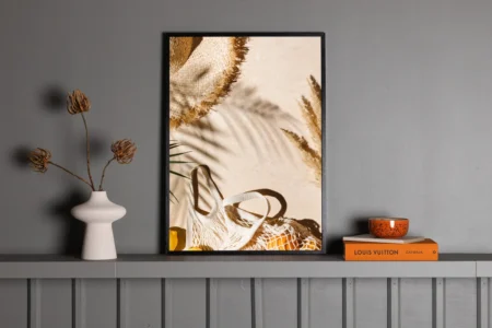 Beach Posters Beige