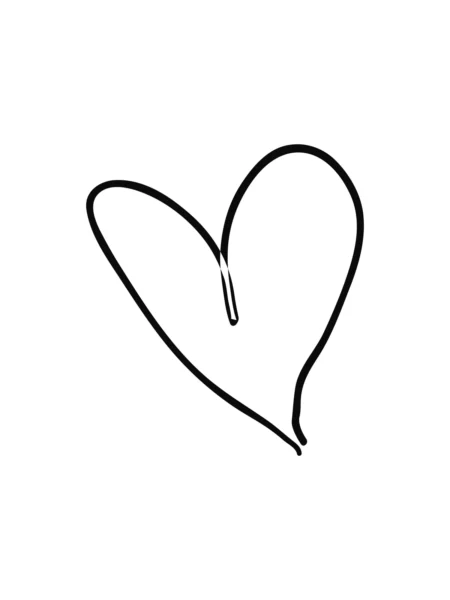 Heart Posters White