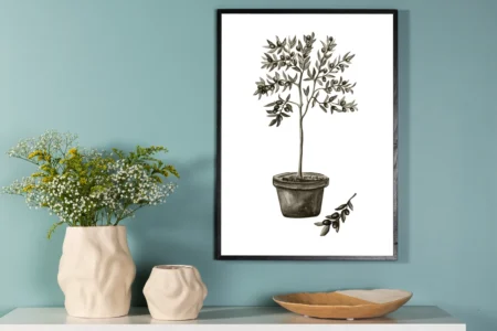 Olive Posters Green