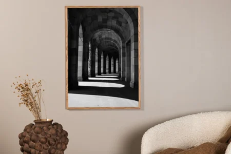 Walkway Posters Beige