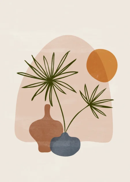 Wonderland Posters Beige