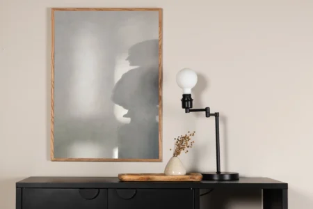 Human shadow Posters Grå