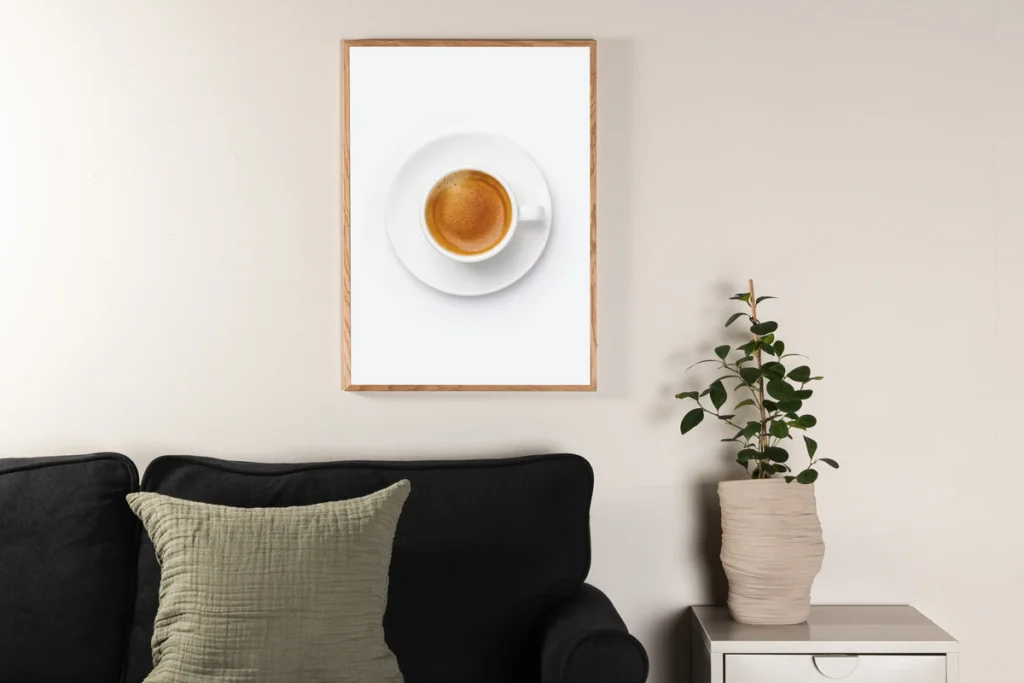 Skimmed coffee Posters Brown