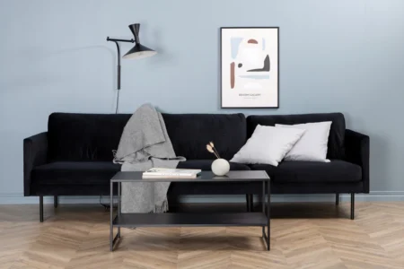 Zoom 3-sits soffor Black