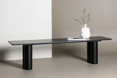 Olivia Bänkar 40 x 45 x 180 Black