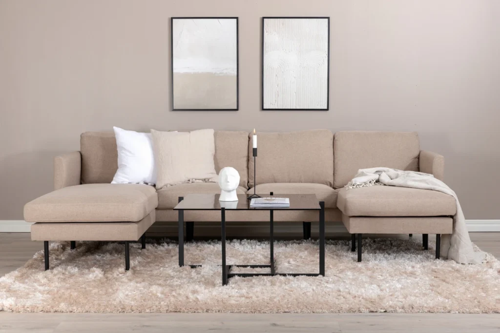 Zoom Divansoffor Beige
