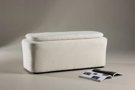 Laurel Ottoman 110 x 51 x 46,5 White