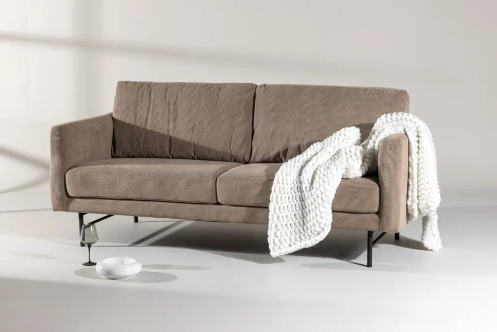 Sky 3-sits soffor Brown