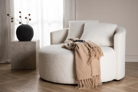 Kelso 2-sits soffor White