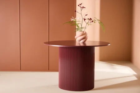 Lenox Runda Matbord ⌀110 Vinröd