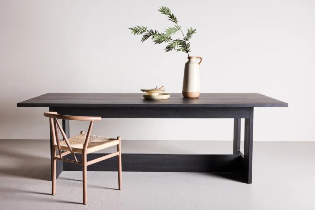 Milly Rektangulära Matbord 235 × 100 Black