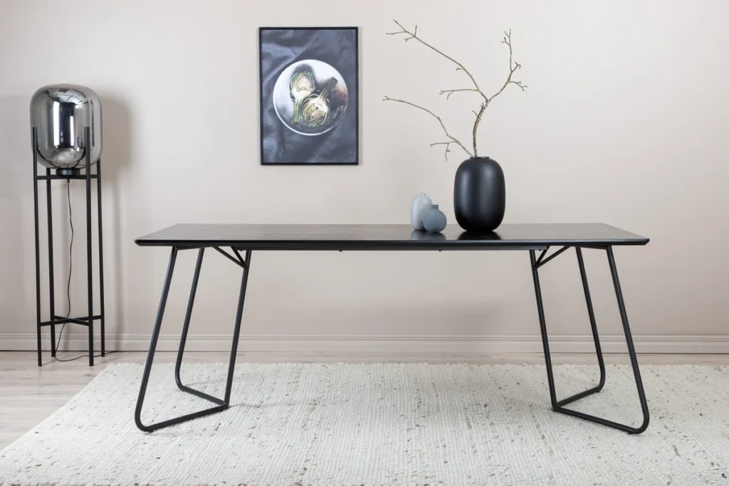 Petra Rektangulära Matbord 190 x 90 Black